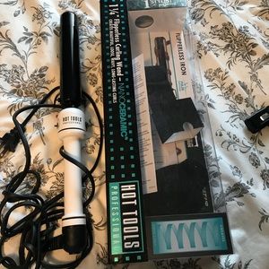 Hot Tools 1 1/4 inch curling iron wand NWT